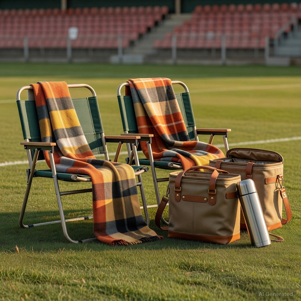 Family spectator gear rental Atlanta — chairs, blankets, coolers for game day