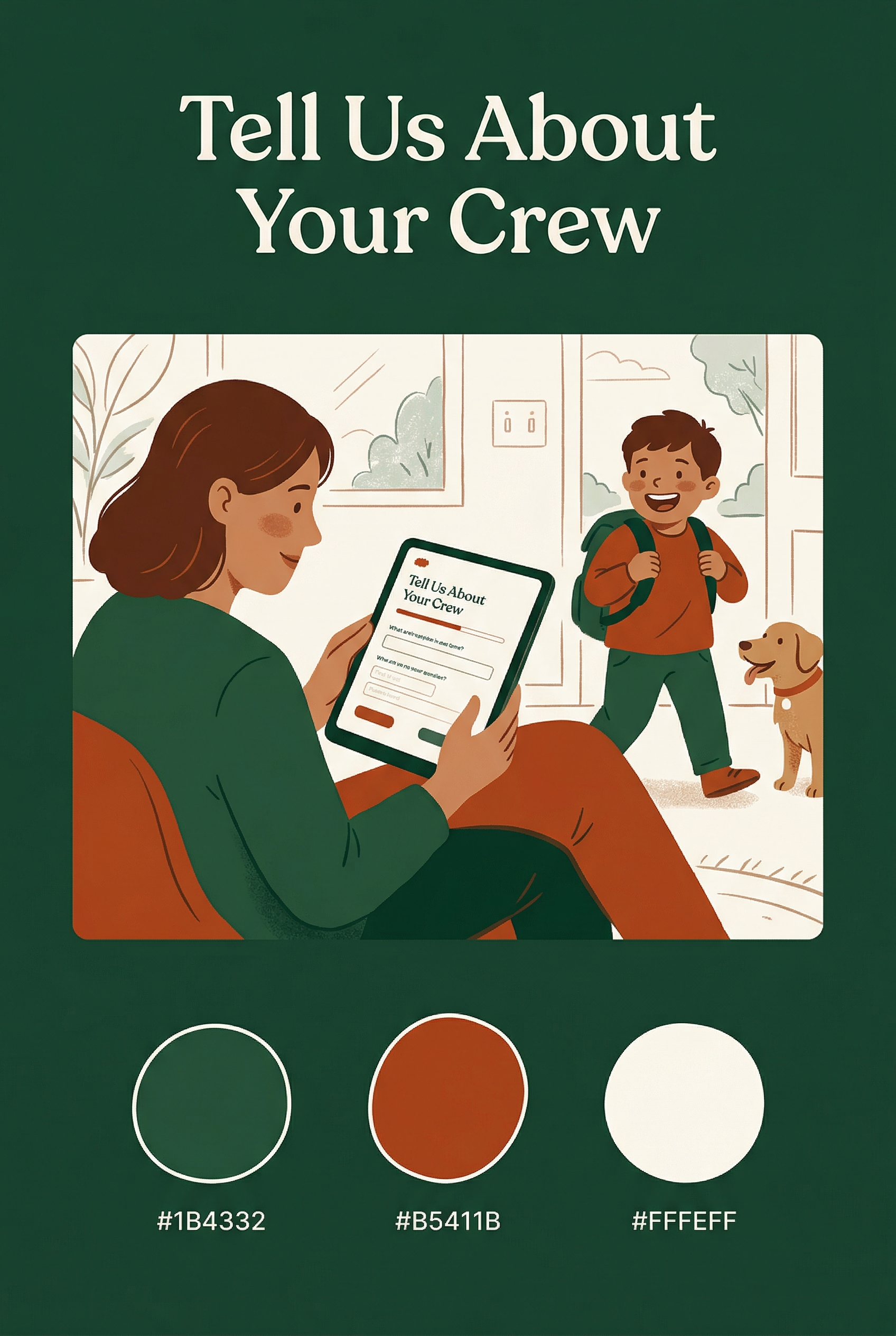 Tell us about your crew — family adventure planning